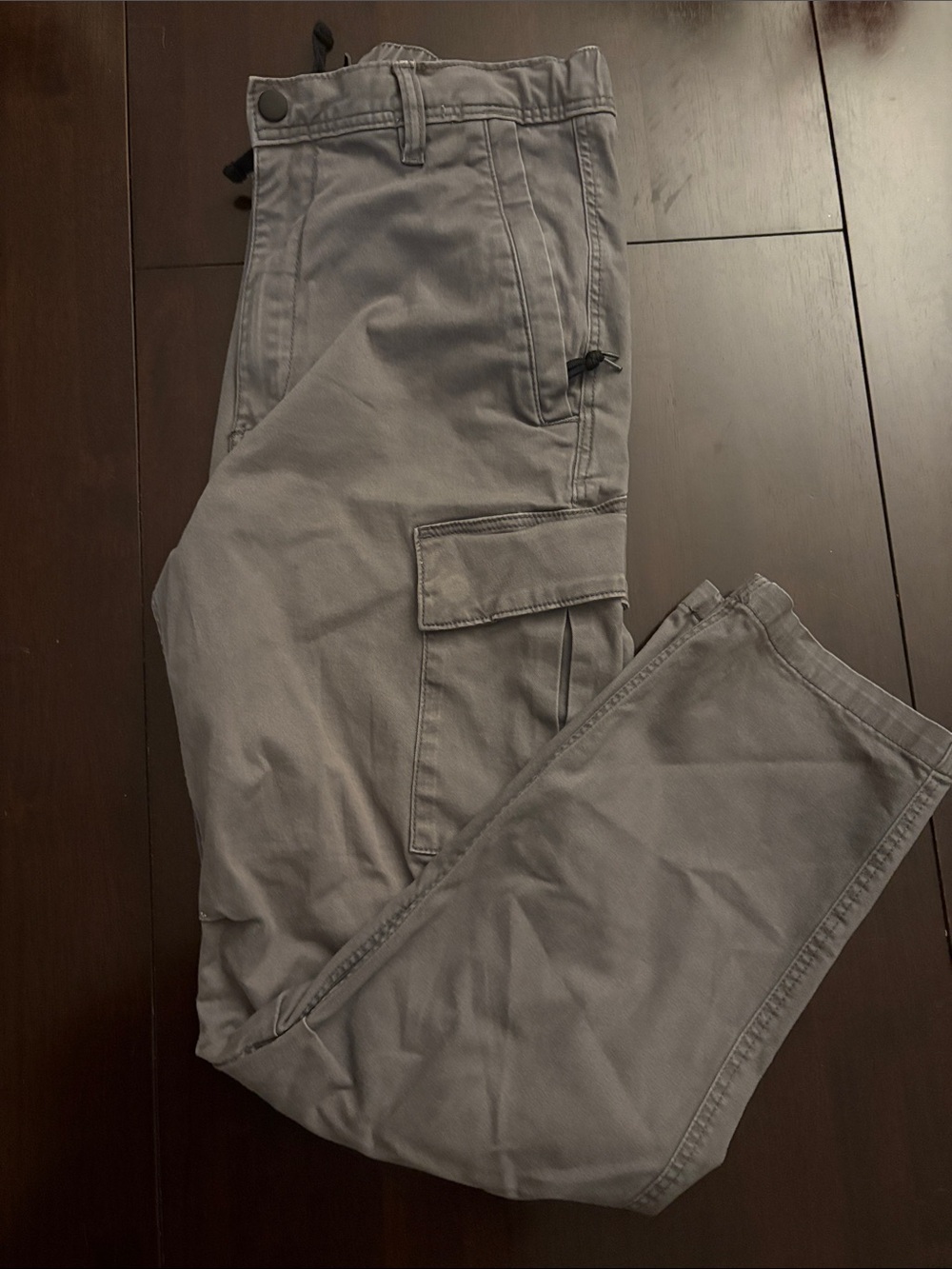 Men's Gray Cargo Pants